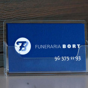 Tarjetas Funeraria Bort
