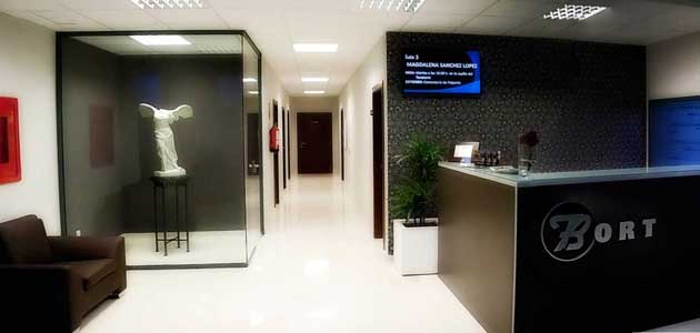 Hall de recepción Tanatorio Alfafar